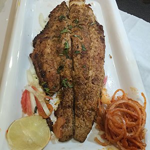 Tandoori fish