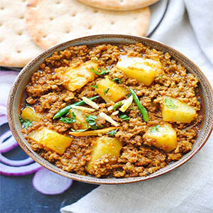 Aloo Qeema