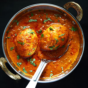 Tukhm-e-murgh Masala (egg Curry)